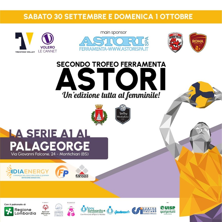 Il Trofeo Mimmo Fusco e il 2° Trofeo Ferramenta Astori accendono il PalaGeorge