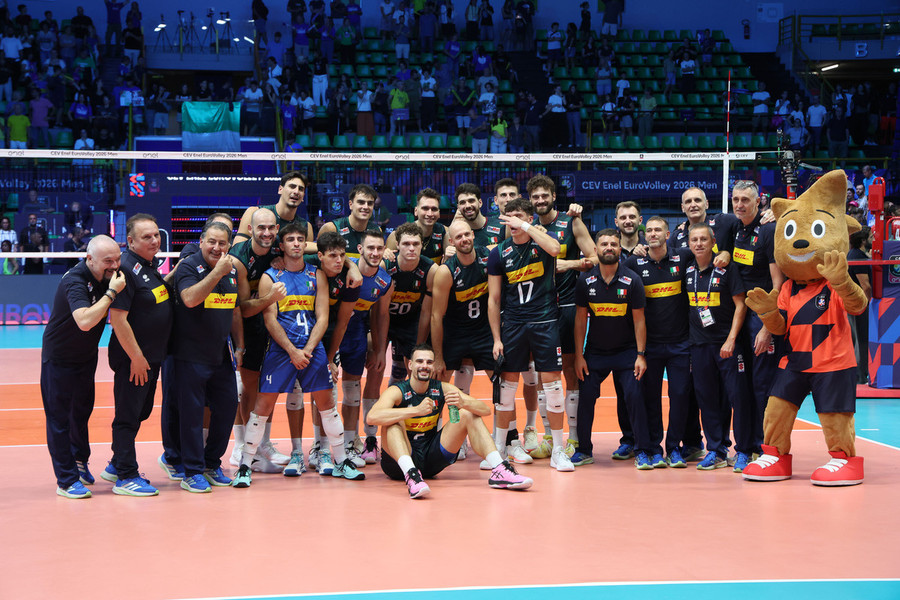 Eurovolley: L'Italia soffre un po', ma poi doma la Slovacchia 3-1. Mati "monstre"