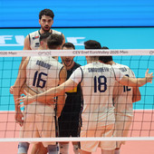 Eurovolley: L'Italia lotta come un leone. Bella gara di Romanò-Bottolo ben ispirati da Giannelli