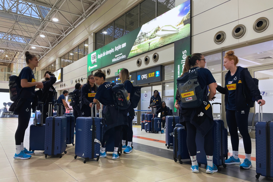 VNL F.: Le azzurre arrivano in Turchia. Martedì l'esordio 2023