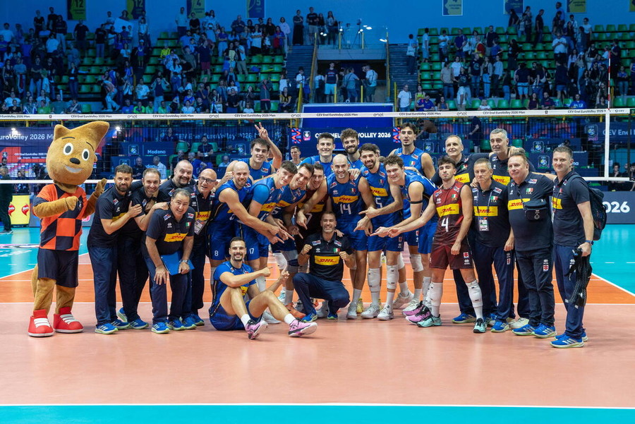 Eurovolley: Italia fa 5 su 5, Slovenia battuta al tie-break. Ora la Danimarca agli ottavi