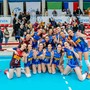 Debutto vincente per le azzurrine Debutto vincente per le azzurrine