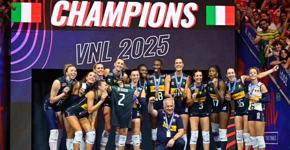 Italia, terzo oro in VNL - foto ® Galbiati