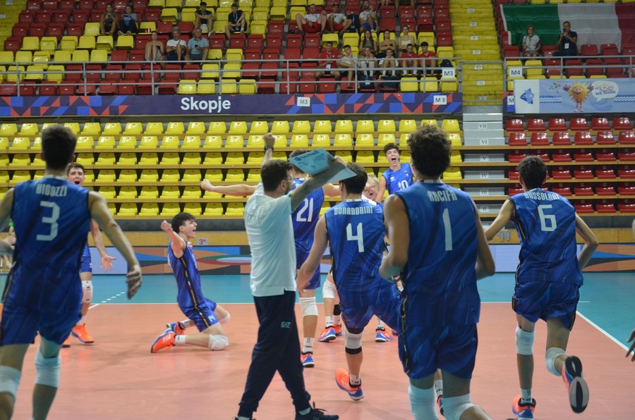 EYOF: L’Italia batte 3-2 la Slovenia e conquista la medaglia di bronzo