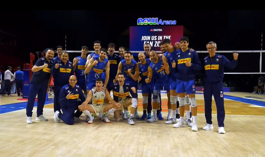 L'Italia vince la quinta