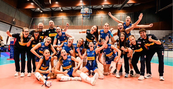 Le azzurrine centrano il 4° successo in quattro gare