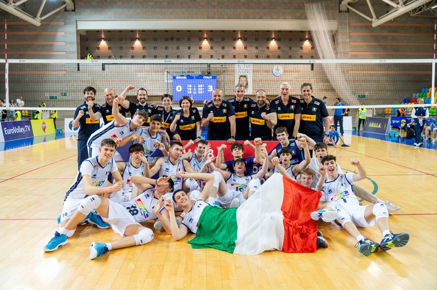 Qualif. Europei U18 M.: Italia-Israele 3-0, gli azzurrini salutano Policoro con il terzo successo consecutivo