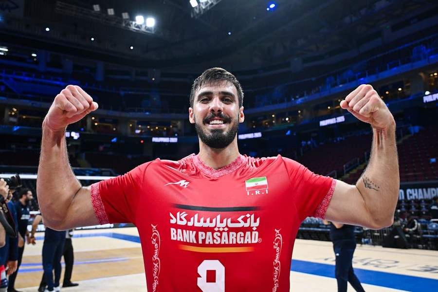 Poriya Khanzadeh, autore di 21 punti, inclusi 3 ace