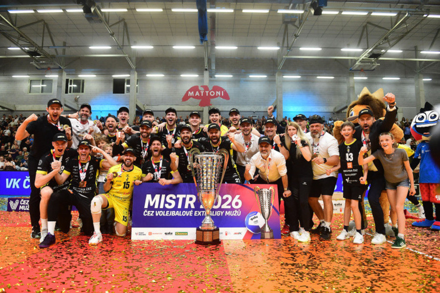 VK ČEZ Karlovarsko di Stefano Mascia, campione