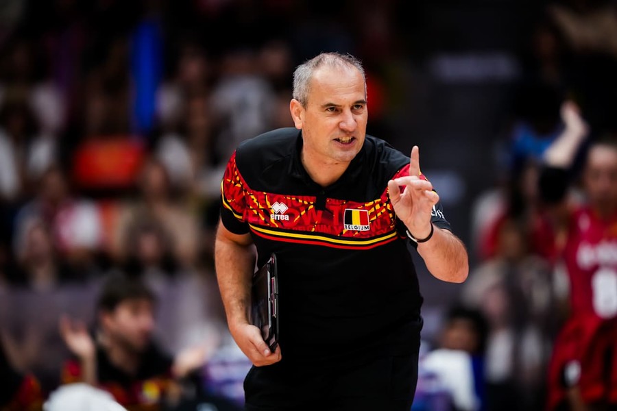 Kris Vansnick, allenatore del Belgio