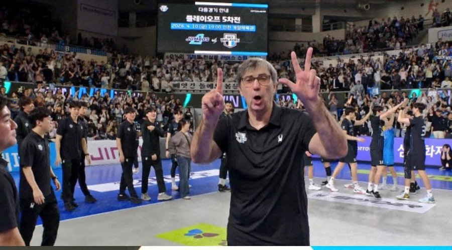 Korea: Hyundai Skywalkers–Cal Jumbos, finale scudetto 3-0 e serie sul 2-2, ma resta il caso video challenge... La foto di Blain