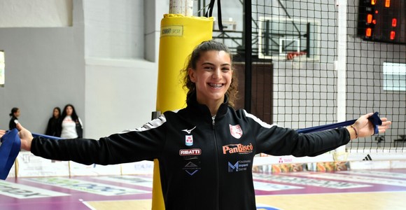 L'opposta bulgara Monika Krasteva L'opposta bulgara Monika Krasteva
