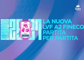 LVF A2 Fineco 2026/27, calendario ufficiale: girone unico a 17 squadre dal 3 ottobre