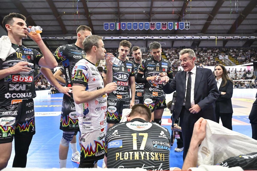 Perugia si conferma cacciatrice di finali, Lorenzetti.  "Ora serve equilibrio"