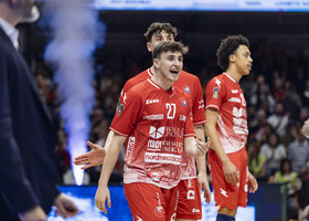 Luca Loreti è il secondo libero della Sir Susa Scai Perugia Luca Loreti è il secondo libero della Sir Susa Scai Perugia