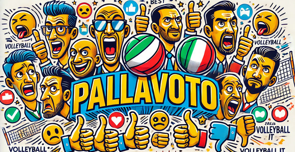 Pallavoto: Mannaggia Dammam, Panini voto 100, Rana voto 2, Bovo-rzi, BB voto 8, Medei-Richelieu