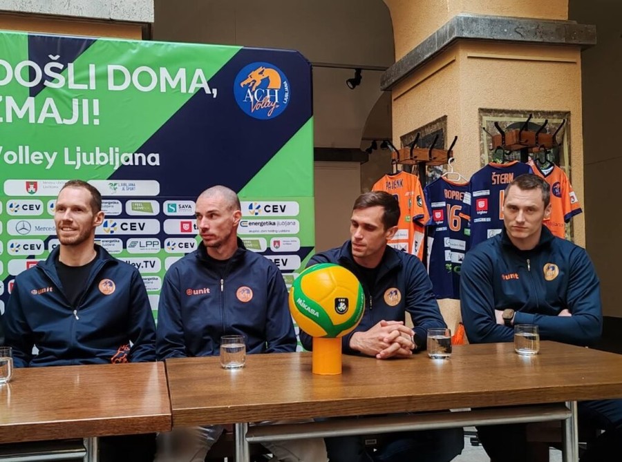 Slovenia: ACH Volley presenta la squadra dei sogni. Urnaut e Štern guidano l’assalto all’Europa