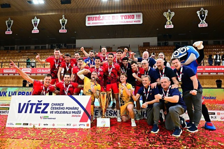 Rep. Ceca: Il Lvi Praha difende la Coppa Ceca, Moník: "Finale vinta con la testa" Rep. Ceca: Il Lvi Praha difende la Coppa Ceca, Moník: "Finale vinta con la testa"