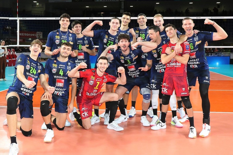 Champions League: Civitanova in Coppa brilla, Quarto 3-0 in cassaforte