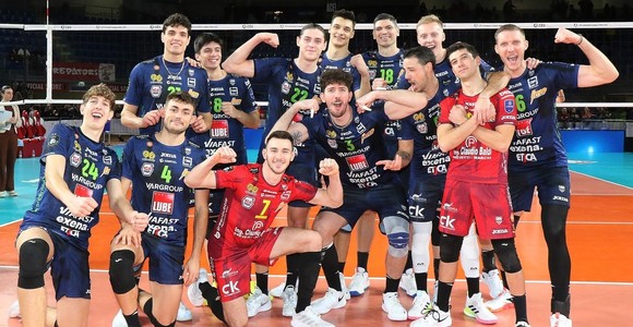 Champions League: Civitanova in Coppa brilla, Quarto 3-0 in cassaforte Champions League: Civitanova in Coppa brilla, Quarto 3-0 in cassaforte