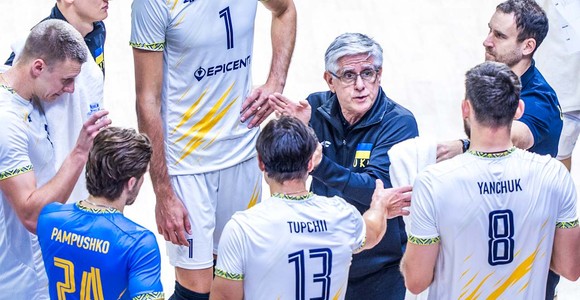 Time out di Raul Lozano, coach dell'Ucraina