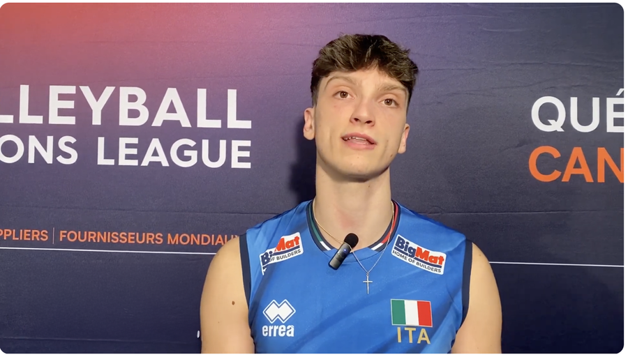 VNL: Luca Porro, &quot;Vittoria di cuore e di squadra. Ora testa alla Francia&quot;