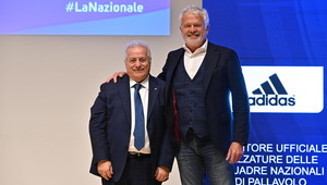 Manfredi e l'ex azzurro Lanfranco, oggi &quot;Adidas&quot; in Italia