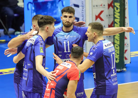 Superlega Credem Banca: Monza brinda con la qualificazione in Coppa Italia. 3-2 al Grottazzolina Superlega Credem Banca: Monza brinda con la qualificazione in Coppa Italia. 3-2 al Grottazzolina