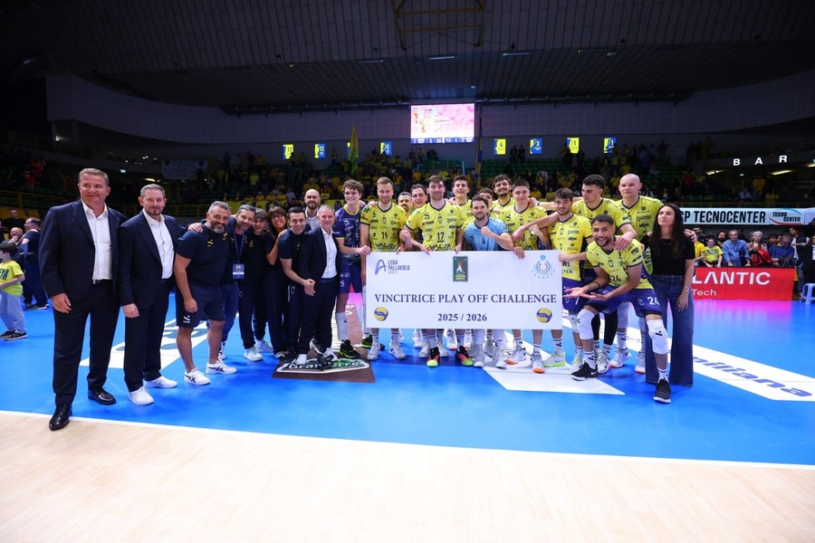 Play Off Challenge Cup: Modena (in tanti ai saluti) torna in Europa. 3-1 a Trento (si infortuna anche Bristot)