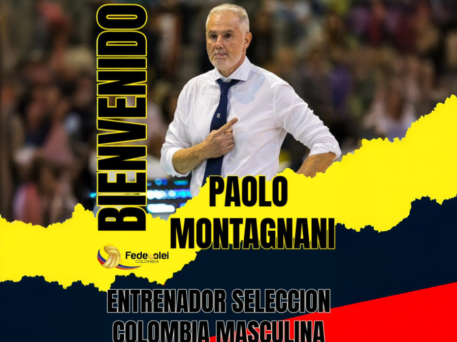 Colombia: Paolo Montagnani è il nuovo CT della Nazionale maschile