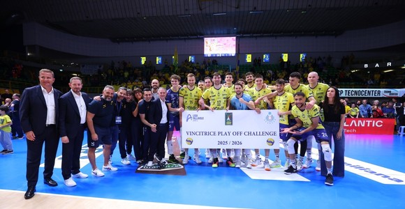Play Off Challenge Cup: Modena (in tanti ai saluti) torna in Europa. 3-1 a Trento (si infortuna anche Bristot)