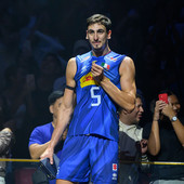 Trento: Michieletto, “Un sogno il primo scudetto, ma questo è ancora più bello. L’abbiamo vinto da squadra” Trento: Michieletto, “Un sogno il primo scudetto, ma questo è ancora più bello. L’abbiamo vinto da squadra”