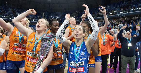 Monica De Gennaro e Asia Wolosz, 17 scudetti in due con la maglia dell'Imoco Volley