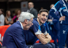 Alessandro Michieletto, spettatore della finale