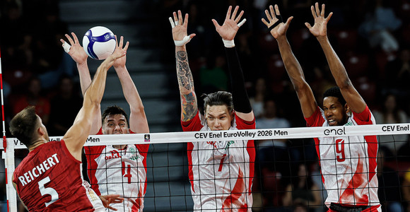 Eurovolley: La Polonia annienta 3-0 la Germania. Leon e c. a Milano
