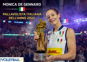 Monica De Gennaro un 2025 indimenticabile. Campionessa di tutto con l'Imoco (Champions, Scudetto e Coppa Italia... poi VNL e titolo iridato con l'Italia) Monica De Gennaro un 2025 indimenticabile. Campionessa di tutto con l'Imoco (Champions, Scudetto e Coppa Italia... poi VNL e titolo iridato con l'Italia)