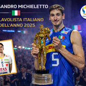 Alessandro Michieletto Pallavolista Italiano dell'Anno 2025