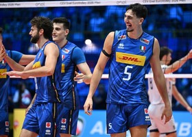 Eurovolley: Michieletto, "Sette mesi lunghi, tornare a giocare un set intero è stato come la prima volta" Eurovolley: Michieletto, "Sette mesi lunghi, tornare a giocare un set intero è stato come la prima volta"