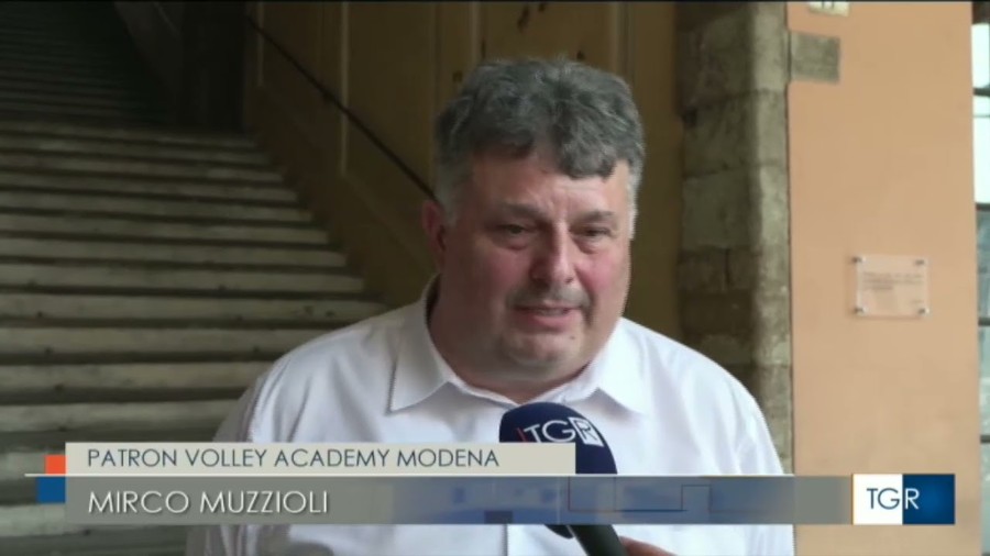 Mirco Muzzioli, patron di Volley Modena, intervistato da Rai3