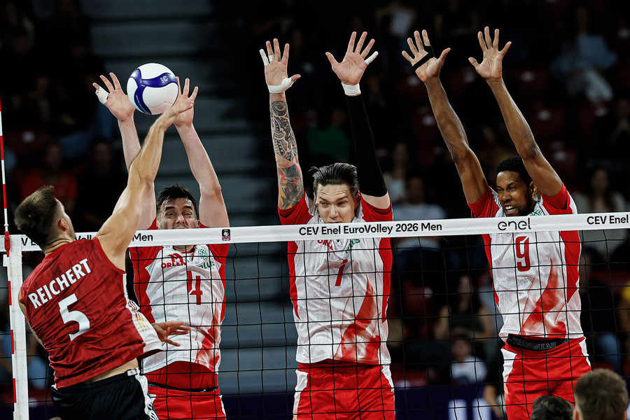 Eurovolley: La Polonia annienta 3-0 la Germania. Leon e c. a Milano