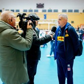 Il DT azzurro Marco Mencarelli