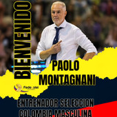 Colombia: Paolo Montagnani è il nuovo CT della Nazionale maschile