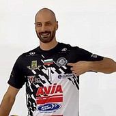 Kaziyski con la maglia del club bulgano