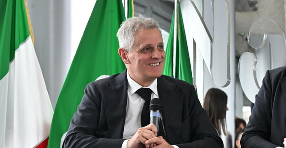 Il direttore tecnico azzurro Marco Mencarelli