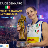 Monica De Gennaro un 2025 indimenticabile. Campionessa di tutto con l'Imoco (Champions, Scudetto e Coppa Italia... poi VNL e titolo iridato con l'Italia)