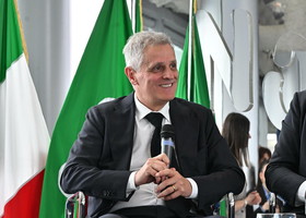 Il direttore tecnico azzurro Marco Mencarelli