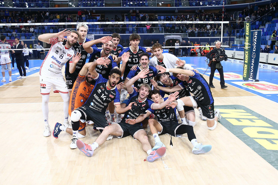 Terza vittoria consecutiva per i meneghini