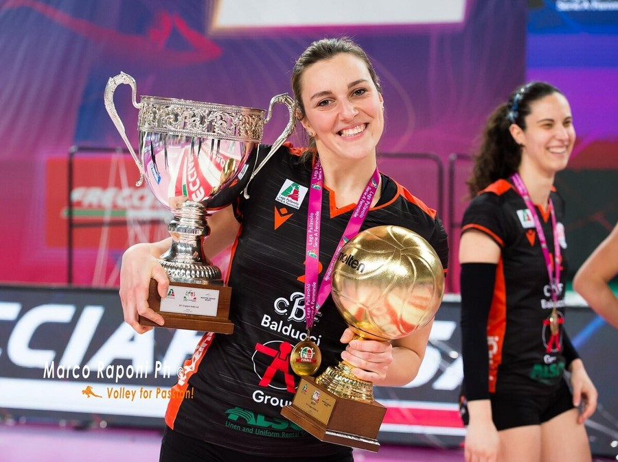 Ferraro SMI Roma Volley, arriva la centrale Melissa Martinelli Ferraro SMI Roma Volley, arriva la centrale Melissa Martinelli