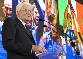 Il Presidente della Repubblica Sergio Mattarella