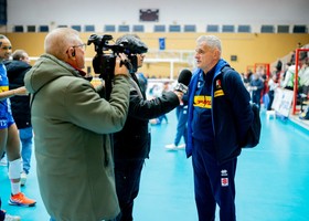 Il DT azzurro Marco Mencarelli